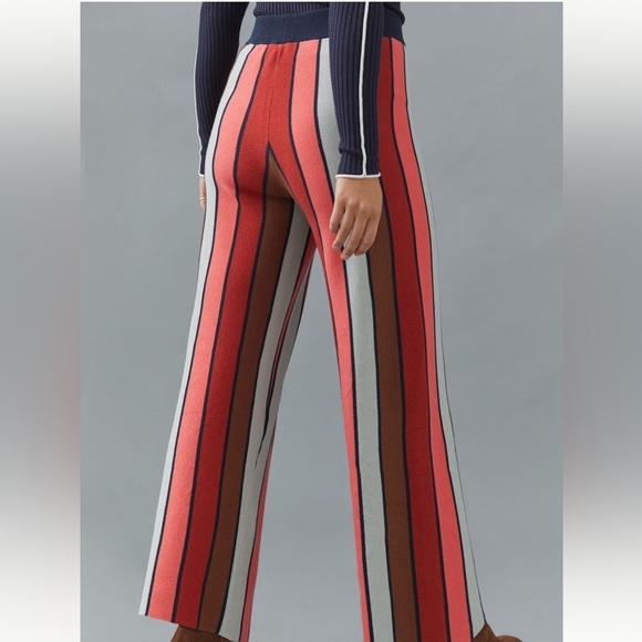 Anthropologie Dolan Pull On Striped Knit Pants Small‎ - Picture 3 of 8